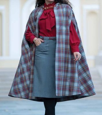 پانچ بلوز دامن ماسک 71864smart fashion