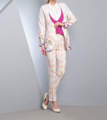 کت ژیله شلوار شومیز 41527