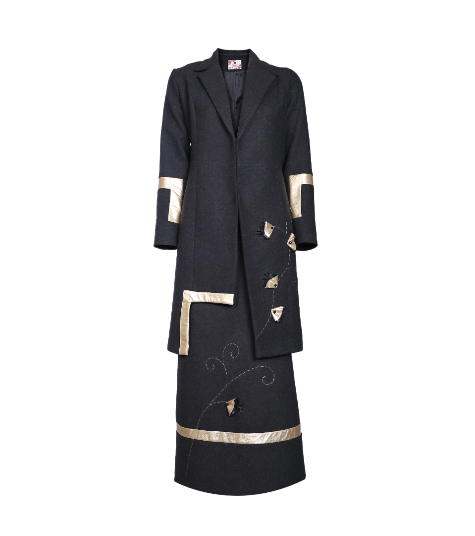 پالتو دامن 72079smart fashion