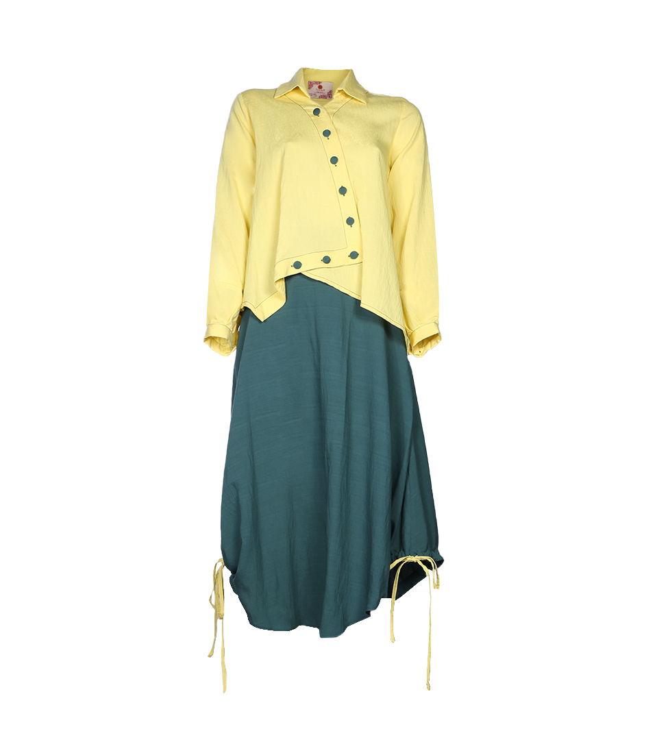 مانتو تونیکی دامن  72105