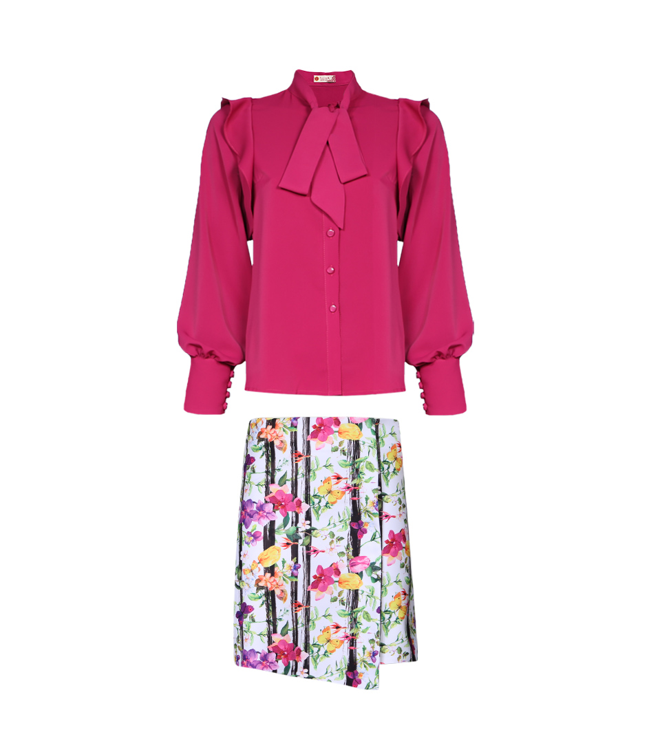 شومیز دامن 41580