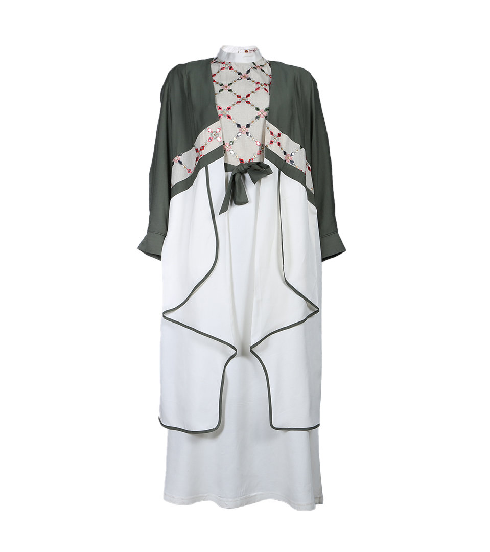 مانتو پیراهن 72140smart fashion