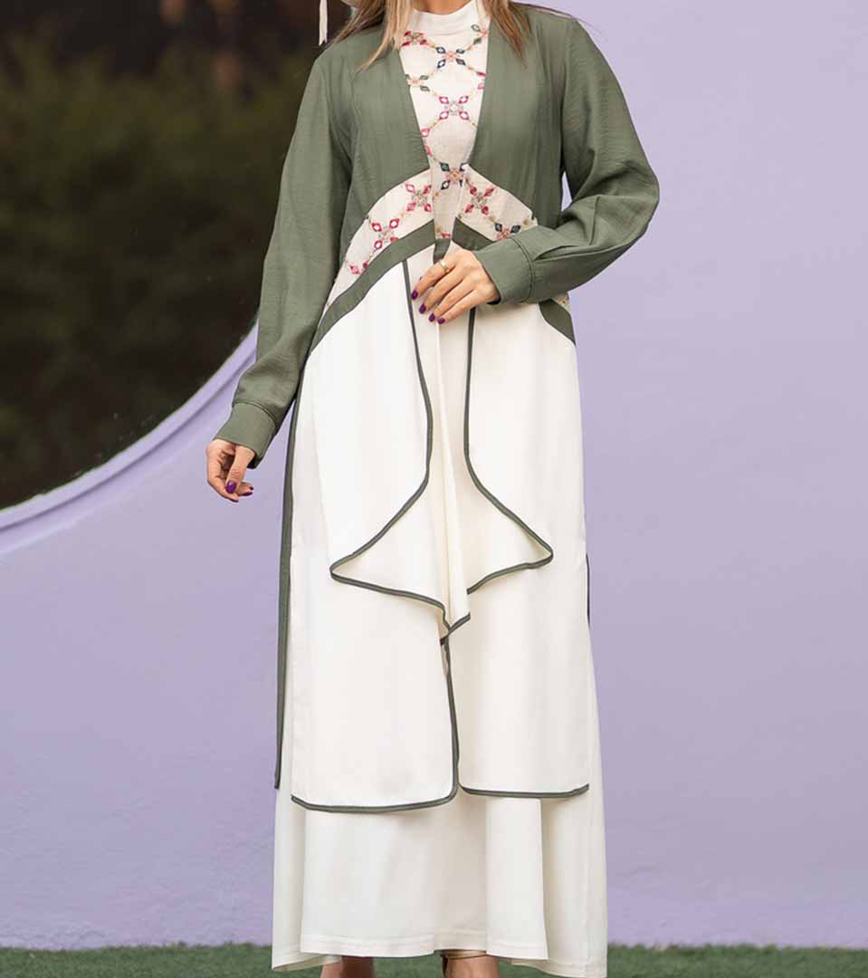 مانتو پیراهن 72140smart fashion