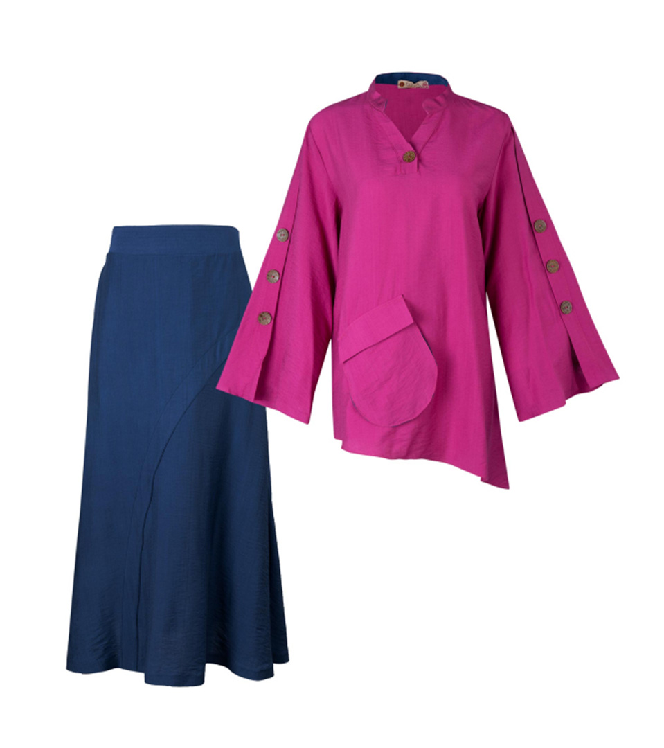 مانتو تونیکی دامن72175