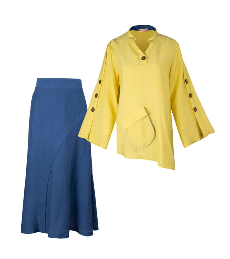 مانتو تونیکی دامن72175