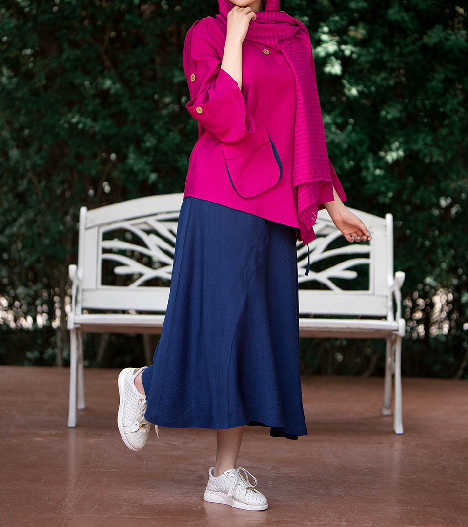 مانتو تونیکی دامن72175