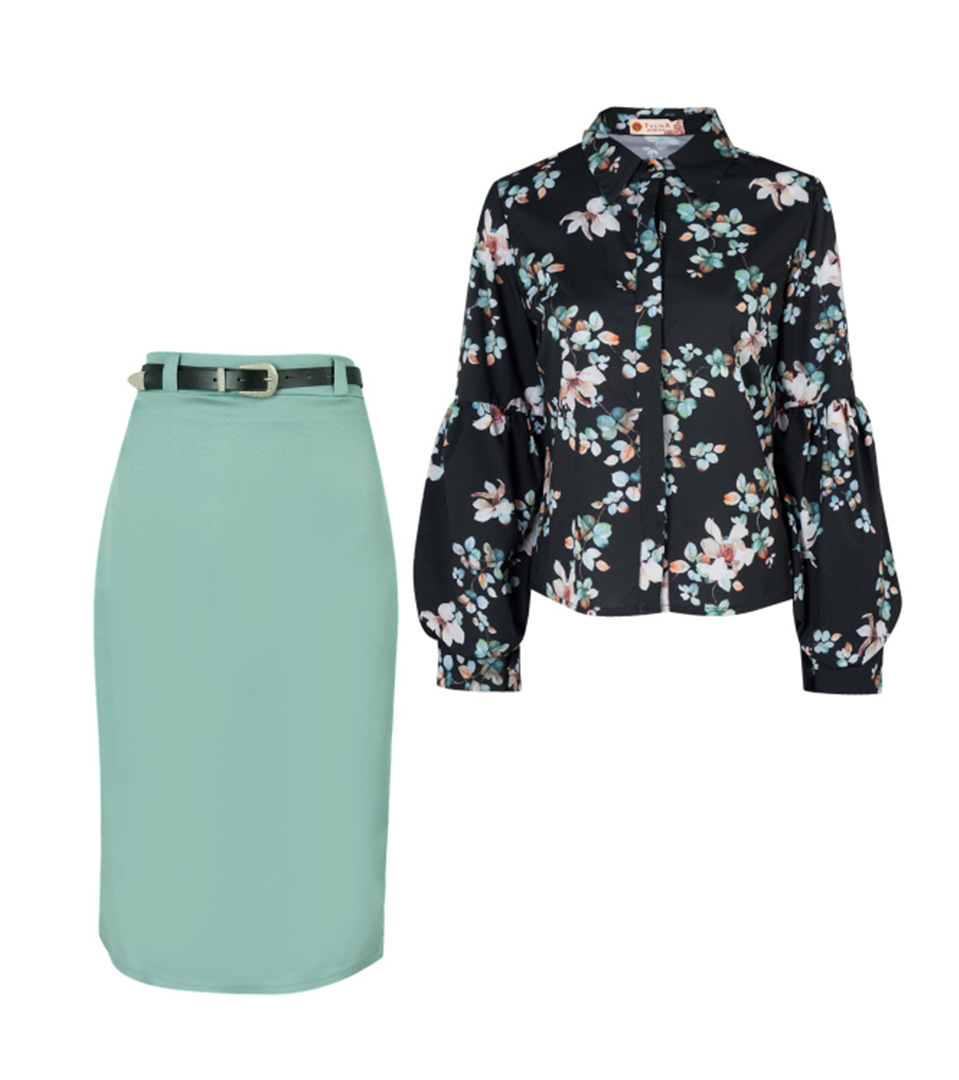 شومیز دامن41599