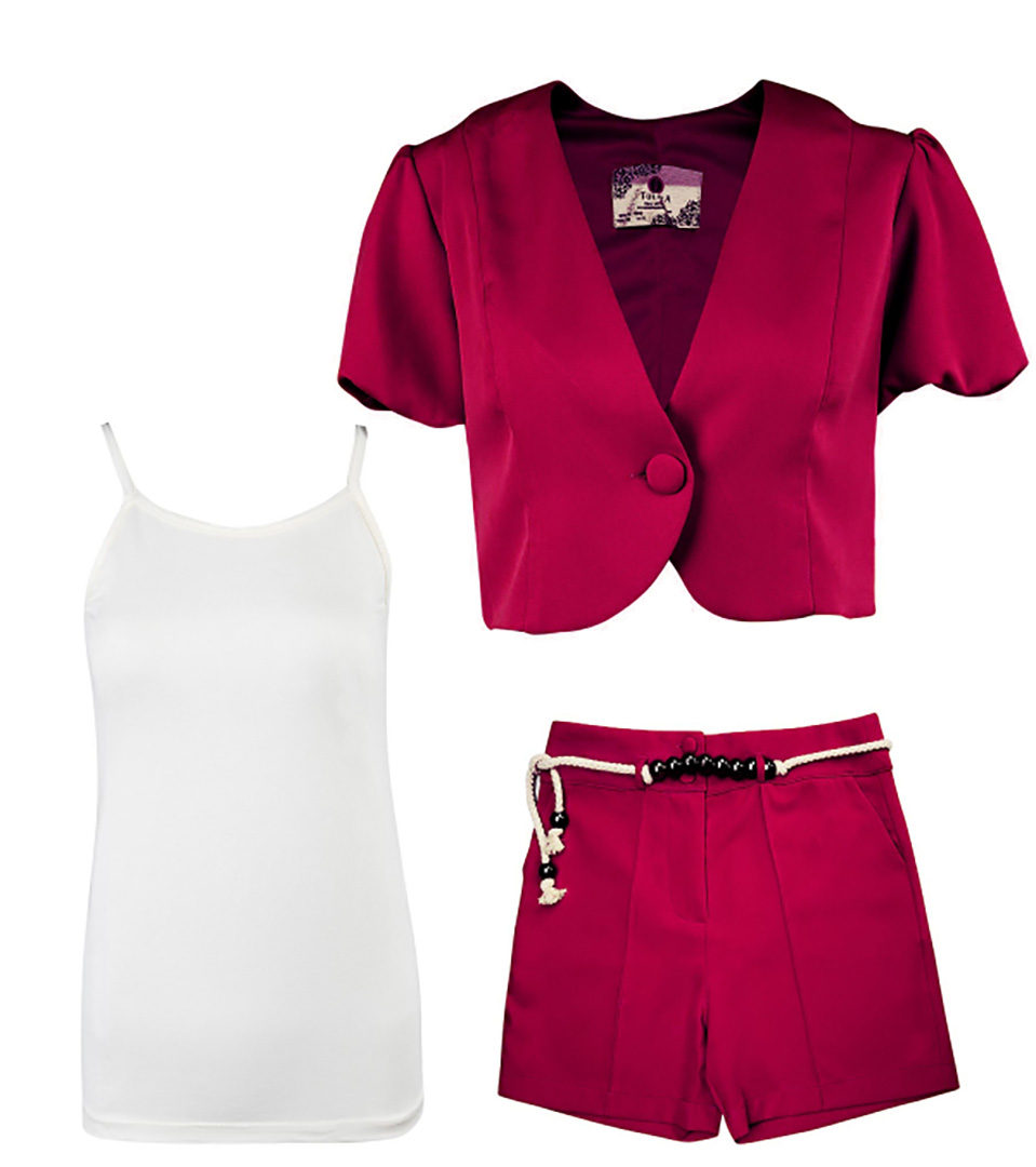 کت تاپ شلوارک41602