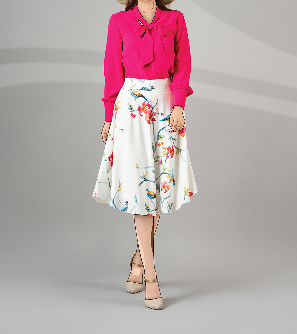 بلوز دامن 41625