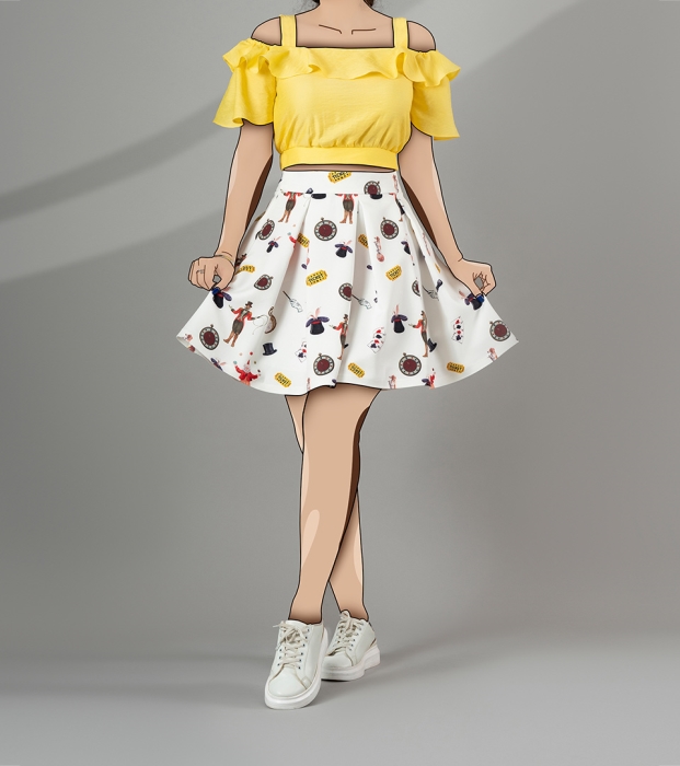 تاپ دامن 41628