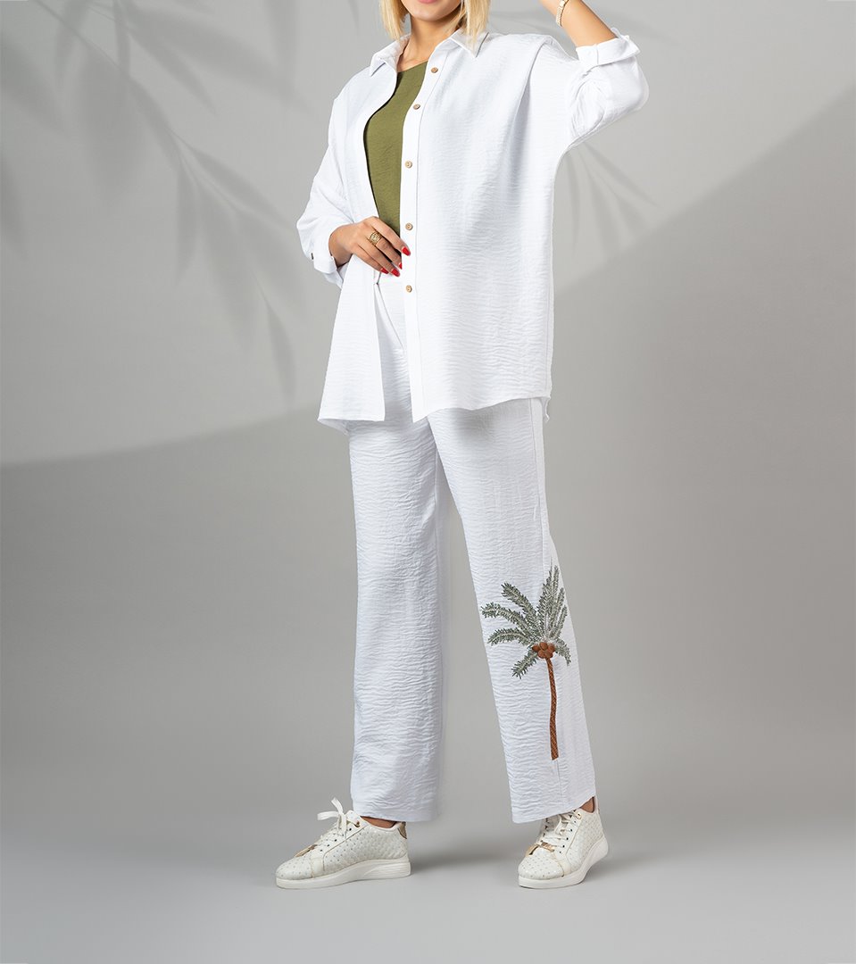 تونیک مانتویی شلوار 72314