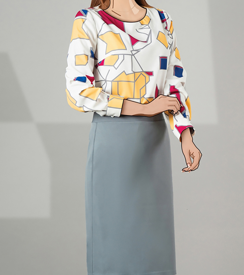 بلوز دامن 41627