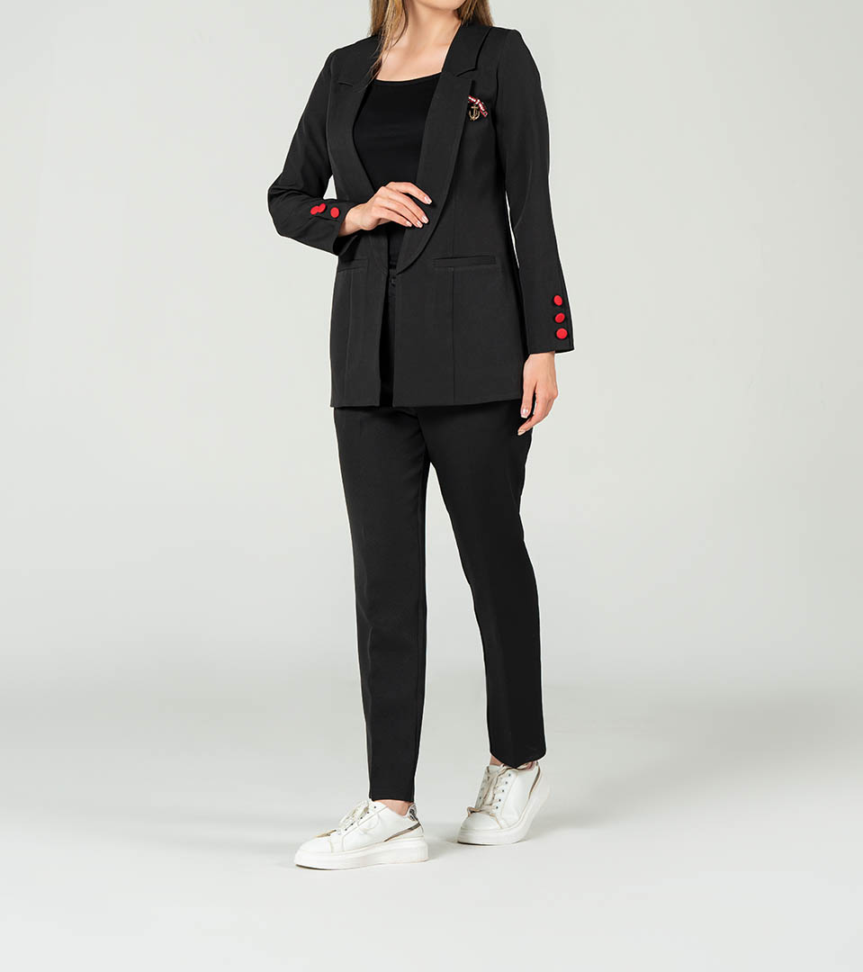 مانتو کتی تاپ شلوار 72348