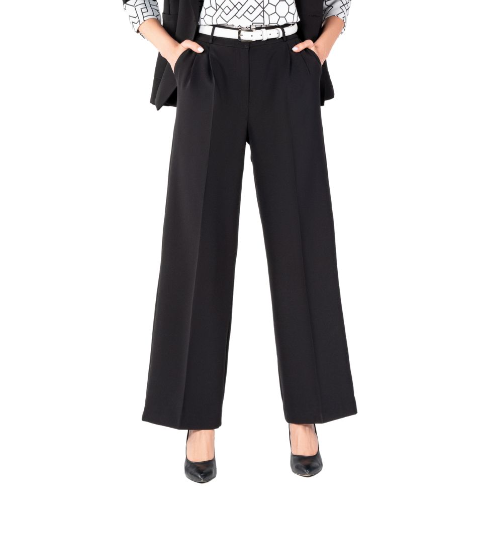 شلوار واید پارچه ای