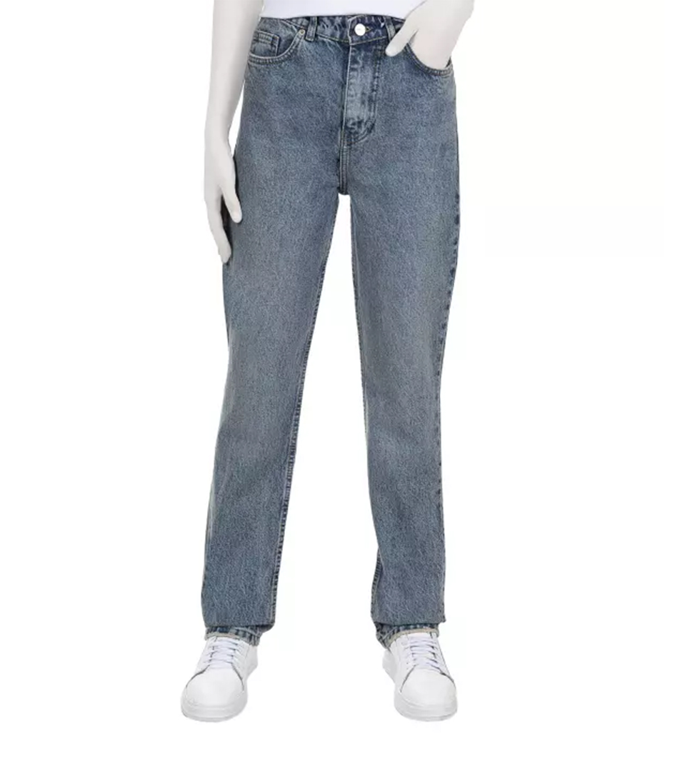 شلوار جین مام استریت قد 105 پشت کش الا