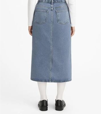 دامن جین پشت کش