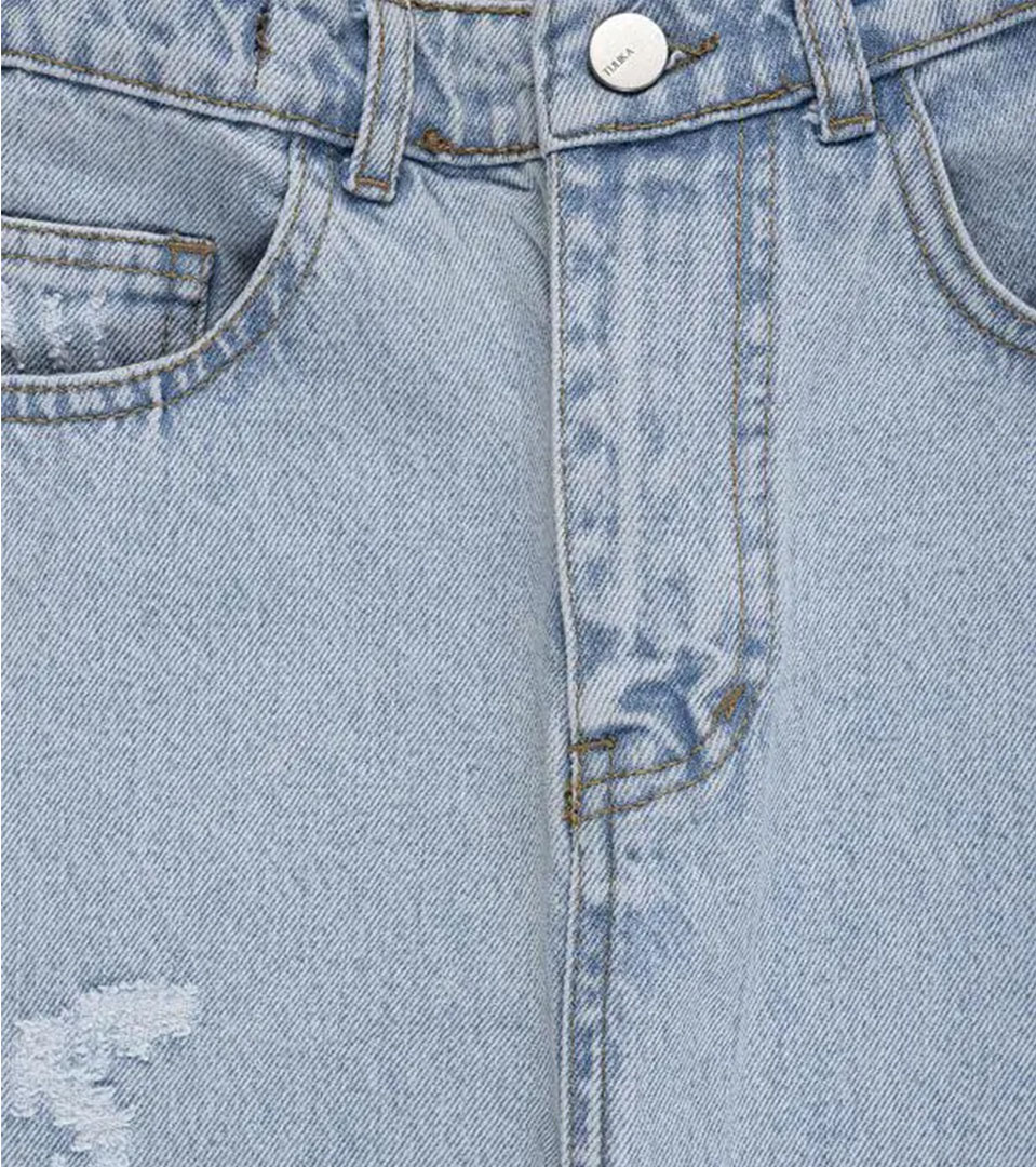 دامن جین پشت کش