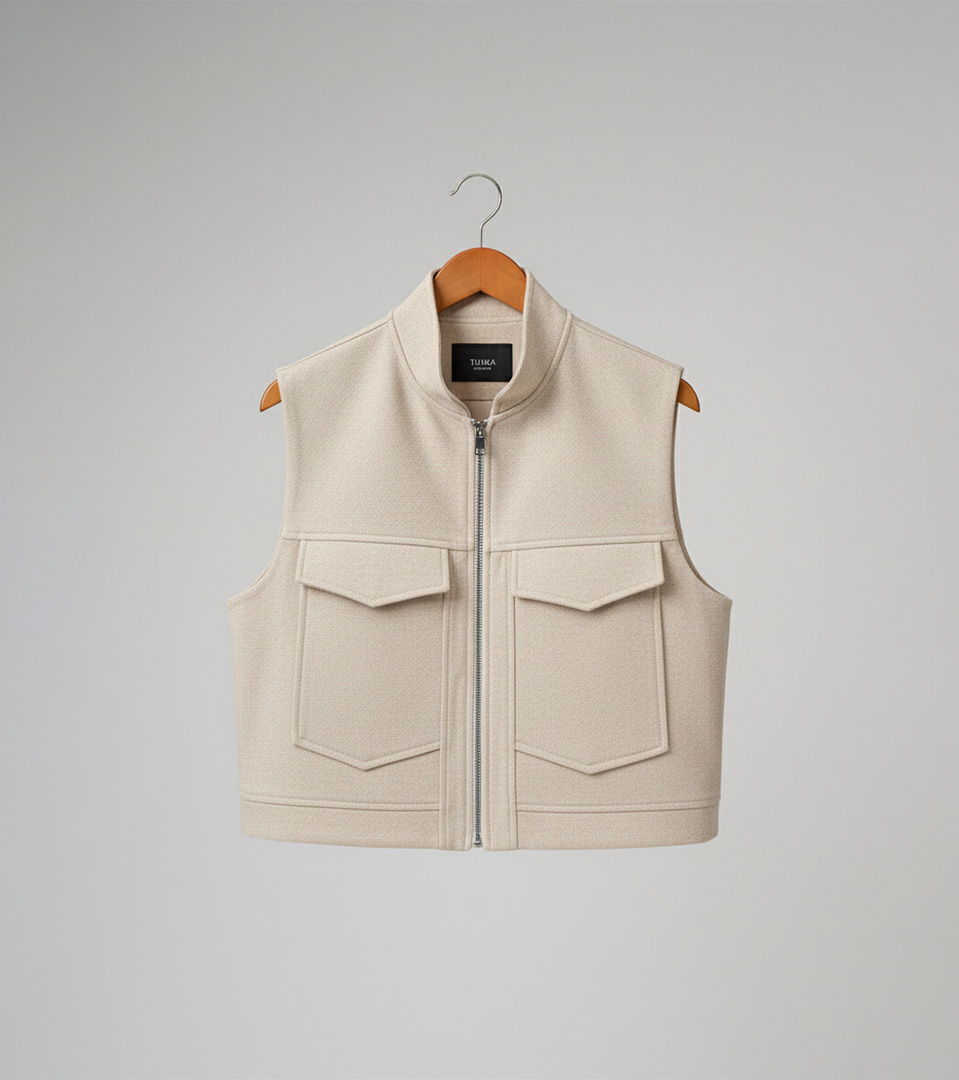 وست زیپ دار