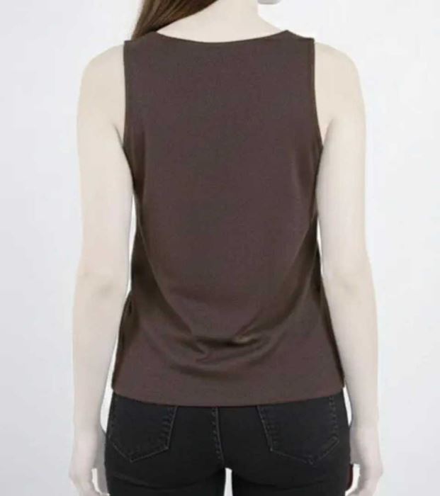 تاپ حلقه ای یقه گرد